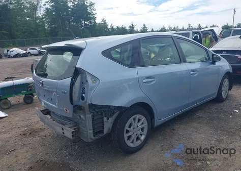 2012 Toyota Prius V Two из США, поврежденный, VIN JTDZN3EU1C3108281